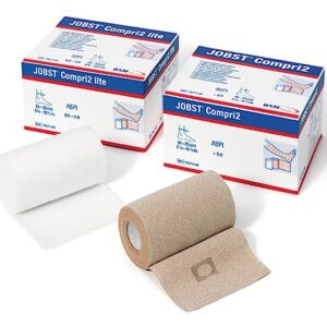 JOBST Compri2 2-Layer Compression Bandage System - 7-1/8 to 9-3/4 Inch Tan, 40 mmHg