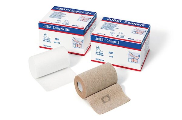 JOBST Compri2 2-Layer Compression Bandage System - 7-1/8 to 9-3/4 Inch Tan, 40 mmHg