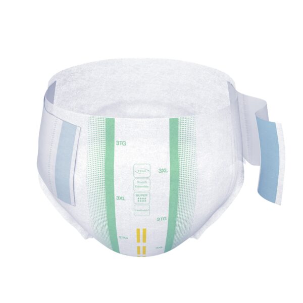 TENA ProSkin Stretch Super 3X-Large Unisex Adult Incontinence Brief with Maximum Absorbency - Image 4