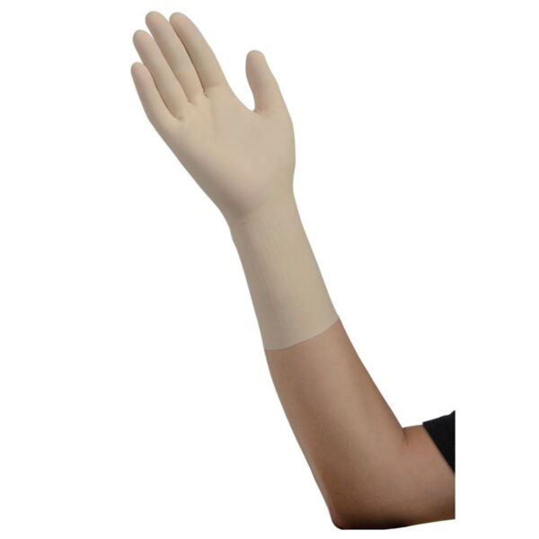 Esteem Large Vinyl Exam Glove - NonSterile, Ambidextrous, Smooth Finish, 9.75 Inches, Clear - Image 3