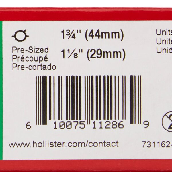 New Image Flextend Precut Ostomy Barrier with 44 mm Flange - Extended Wear Adhesive Tape - Image 3