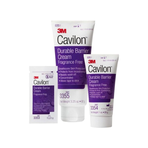 3M Cavilon Skin Protectant Barrier Cream - 2 Gram Individual Packet, Unscented, CHG Compatible - Image 2
