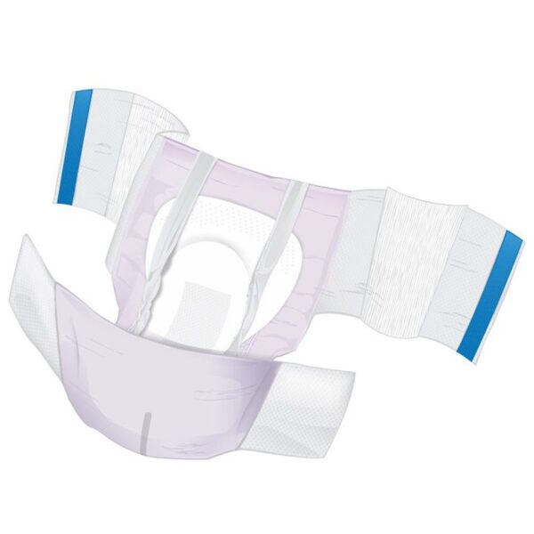 Depend Unisex Adult Incontinence Briefs Plus Size 1 with Wings * Heavy Absorbency, Breathable Design - Image 2