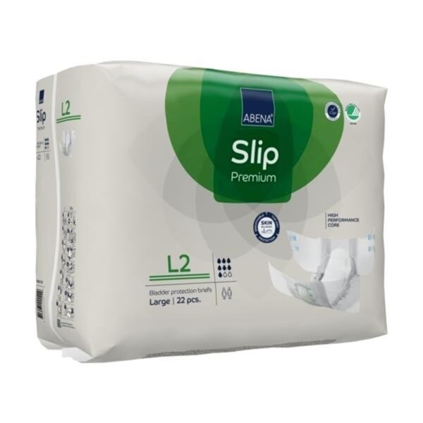 Abena Slip Premium L2 Large Unisex Adult Incontinence Brief with Heavy Absorbency - Image 3