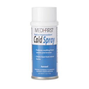 Medi-First Skin Refrigerant Cold Spray 4 oz. - Isobutane, N-Butane & Propane Formula