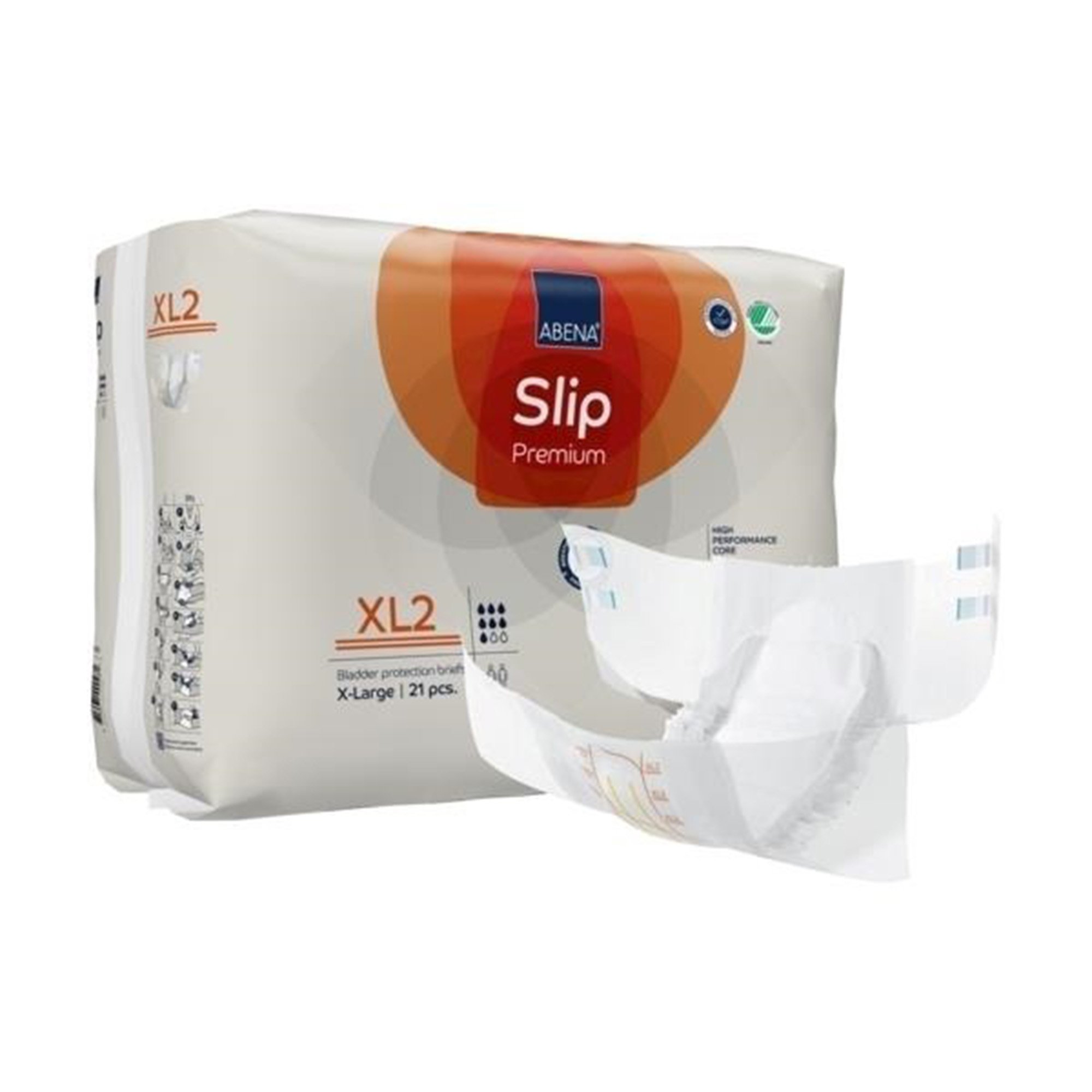 Abena Slip Premium XL2 Unisex Adult Incontinence Brief * Heavy Absorbency, Extra Large