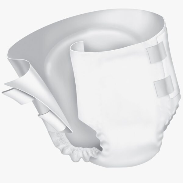 Prevail Unisex Small Disposable Heavy Absorbency Incontinence Brief Part PV-011 - Image 3