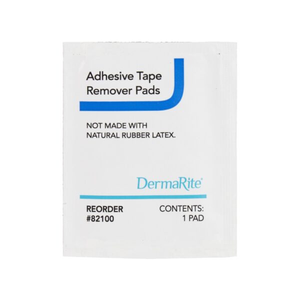 DermaRite Adhesive Remover Pad Part 82100 - Gentle & Effective Skin Residue Removal - Image 2