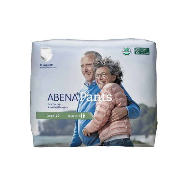 Abena Pants Part 1117086 - Unisex Adult Absorbent Underwear with Moderate Absorbency, Large Size - Image 3
