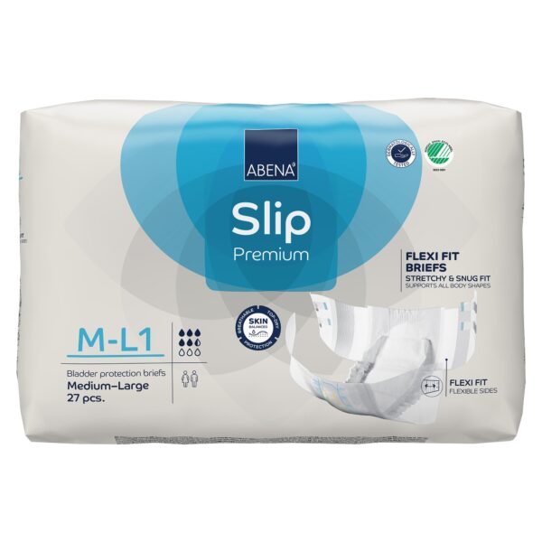 Abena Slip Flexi Fit Medium/Large Unisex Adult Incontinence Brief Part 1000020859 - Image 2