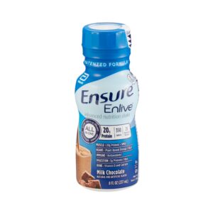 Ensure Enlive Advanced Therapeutic Nutrition Shake Chocolate Flavor 8 oz. Bottle