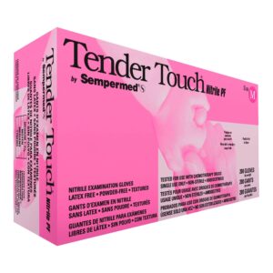 Tender Touch Lavender Nitrile Exam Gloves - Medium, 200 Count by TTNF203