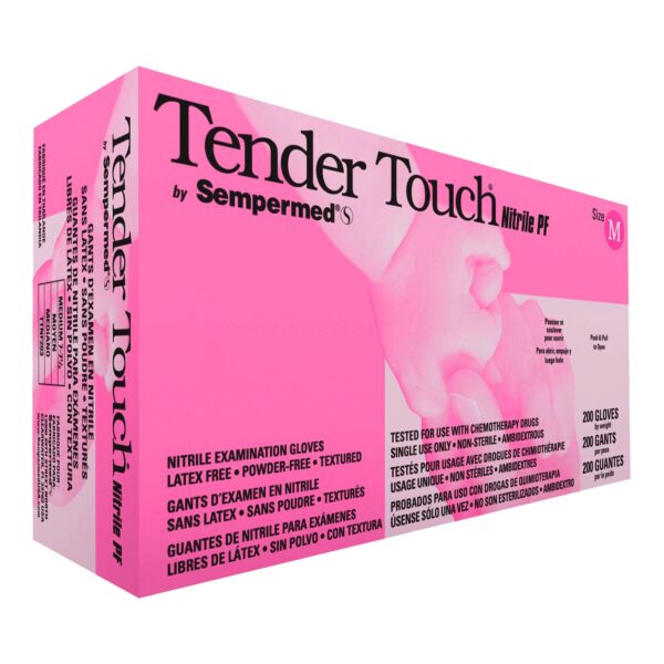 Tender Touch Lavender Nitrile Exam Gloves, Medium * 200 Count by Brand TTNF203