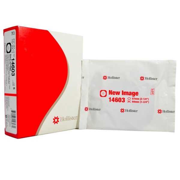 New Image Flextend 466326 Ostomy Barrier with 2 1/4-Inch Flange, Red, Extended Wear Adhesive Tape - Image 3
