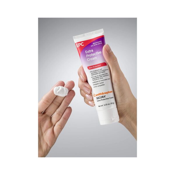 Secura Extra Protective Skin Protectant Cream 3.25 oz Tube with Zinc Oxide and Vitamin E - Image 5