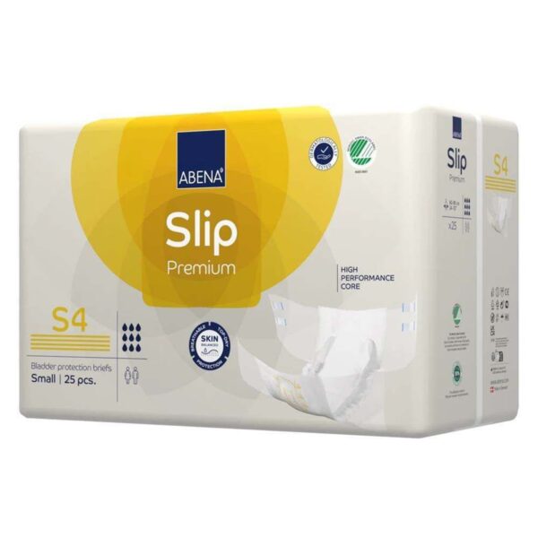 Abena Slip Premium S4 Small Unisex Adult Incontinence Brief with 2,200 mL Absorbency - Image 3
