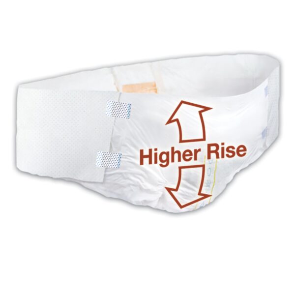 Tranquility HI-Rise Bariatric 3X-Large Disposable Incontinence Brief by Abena - Heavy Absorbency, Unisex Adult Incontinence Underwear Part #2192 - Image 3