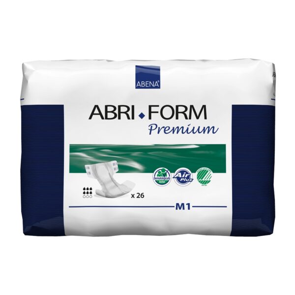 Abri-Form Premium M1 Medium Unisex Adult Incontinence Brief by Attends, Part No. 43061 - Image 2