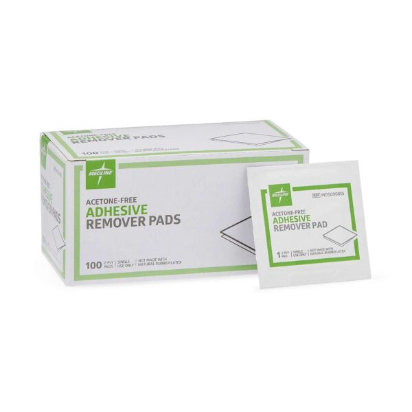 Medline MDS090855 Adhesive Remover Pad for Gentle Skin Care