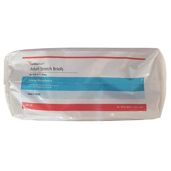 Prevail Unisex Adult Incontinence Briefs Plus Size 1 with Heavy Absorbency - Part Number 66063S - Image 5