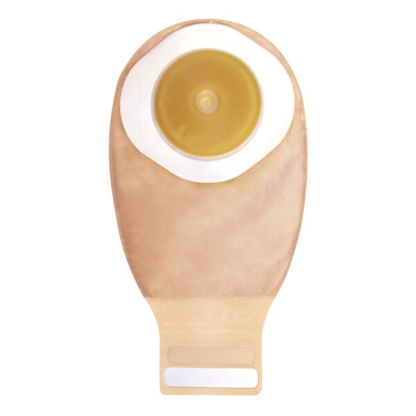 Esteem+ One-Piece Convex Ostomy Pouch with 12-Inch Length and 1-1/2 Inch Stoma Opening