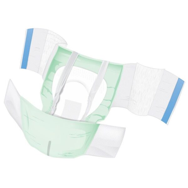 Wings Plus Size 3 Unisex Adult Incontinence Briefs - Heavy Absorbency, Cloth-Like Backing