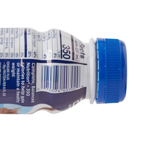 Ensure Plus Nutrition Shake Milk Chocolate Flavor by Abbott, 8 oz Bottle - Image 4