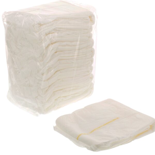Medline Unisex Adult Incontinence Briefs with Wings - Medium, Moderate Absorbency, Part No. 55033
