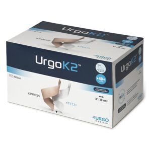 URGOK2* 2 Layer Compression Bandage System - Large, 40 mmHg, Self-Adherent Closure, 12-1/2 Inch Limb Fit