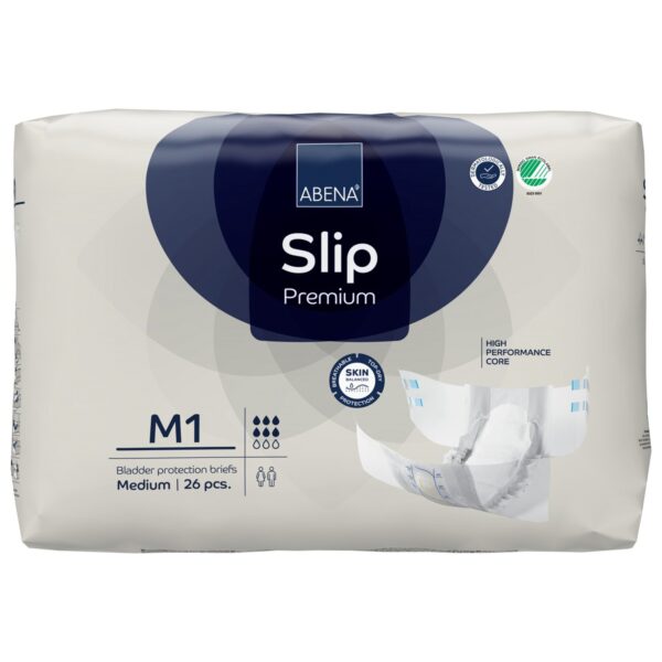 Abena Slip Premium M1 Medium Unisex Adult Incontinence Brief * Heavy Absorbency, 2,000 mL Capacity - Image 4