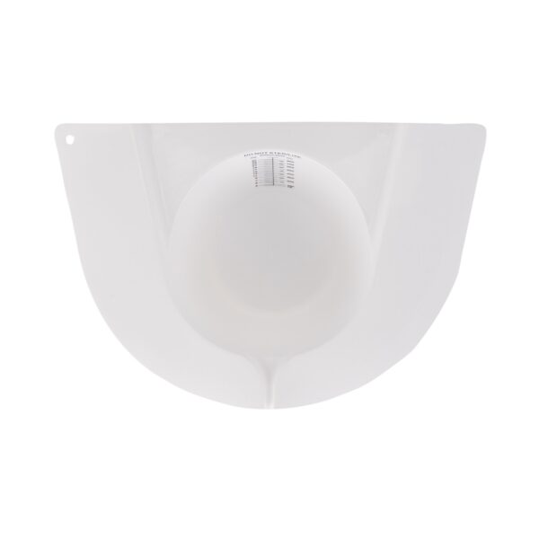 McKesson 16-9522 Commode Specimen Collector * 800 mL (27 oz.), Non-Sterile, White - Image 3