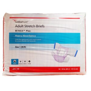 Prevail Unisex Adult Incontinence Briefs Plus Size 1 with Heavy Absorbency - Part Number 66063S