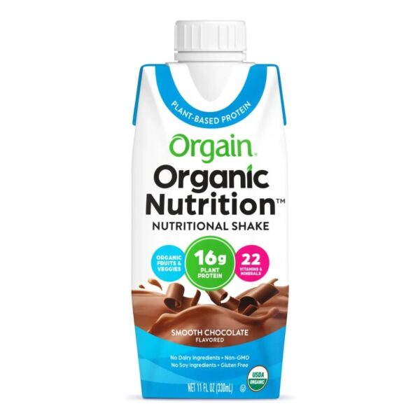 Oral Supplement Organic Nutrition Vegan Smooth Chocolate Flavor Liquid 11 oz. by Brand 851770003216