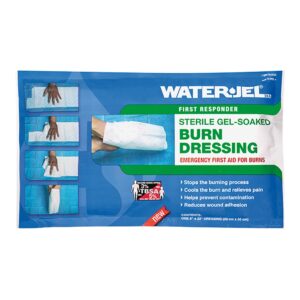 Water-Jel First Responder Hydrogel Burn Dressing Sheet 8 x 20 Inches, Sterile