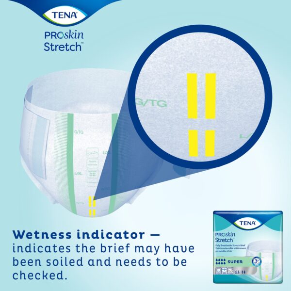 TENA ProSkin Stretch Super Medium Adult Incontinence Brief Part #67902 by TENA - Image 10