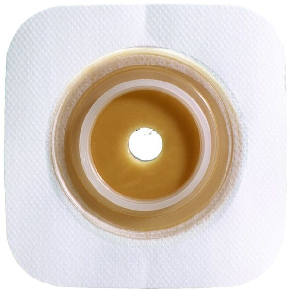 Sur-Fit Natura Ostomy Barrier with 32mm Flange - 4 x 4 Inch, Hydrocolloid, Standard Wear