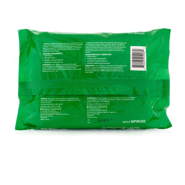 StayDry Personal Cleansing Wipes Unscented - 50 Count by WPWU50 - Image 4