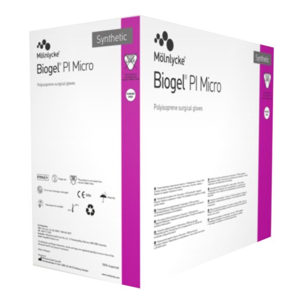 Biogel PI Micro Size 7 Surgical Gloves - Straw Color, Chemotherapy Tested, 11.7-inch Length - Image 2