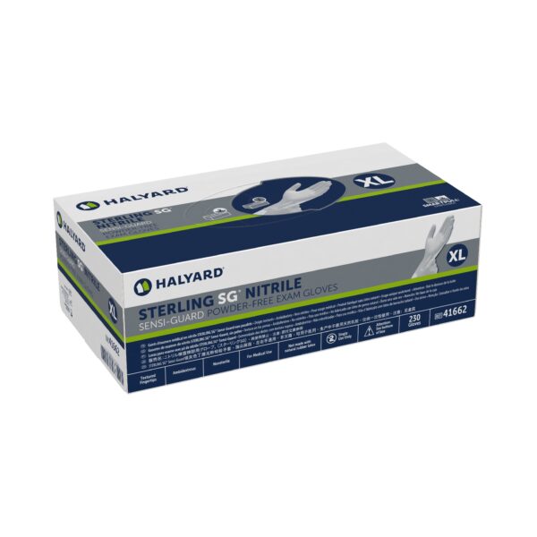 Sterling SG X-Large Nitrile Exam Gloves by Cardinal Health, Part 41662 - Image 2