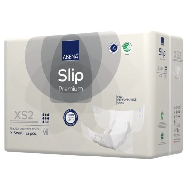 Abena Slip Premium XS2 Unisex Adult Incontinence Brief * Heavy Absorbency, Extra Small (19-23 inch hips) - Image 3