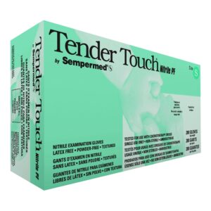 Tender Touch Lavender Nitrile Exam Gloves - Small, 200-Count by Brand TTNF202