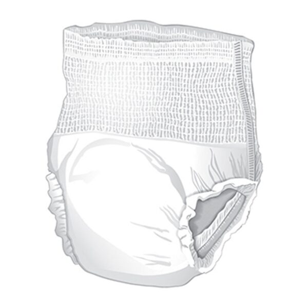 McKesson Unisex Adult Absorbent Underwear, Large, Heavy Absorbency - Tear-Away Sides for Easy Removal - Image 2