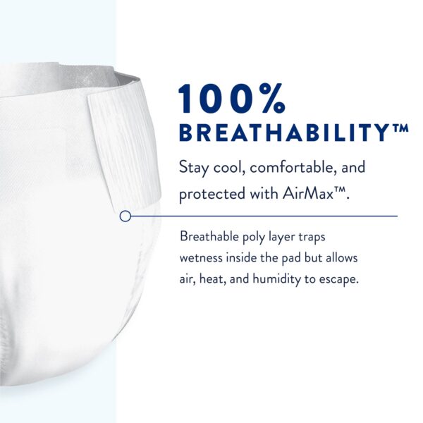 Prevail Air Unisex Adult Incontinence Brief Size 2 / Large by Prevail, Part Number PVBNG-013CA - Image 4
