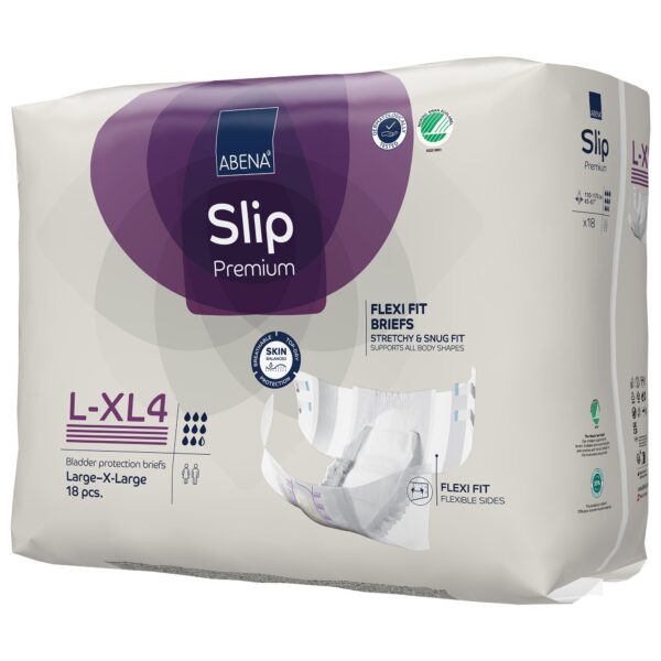 Abena Slip Flexi Fit Large/X-Large Unisex Adult Incontinence Brief Part 1000021167 - Image 4