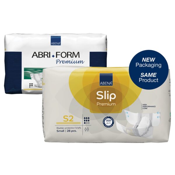 Abena Slip Premium S2 Small Unisex Adult Incontinence Brief with Heavy Absorbency - Image 2
