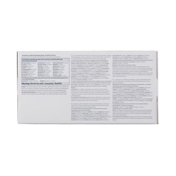 MedPro Purple Nitrile Exam Gloves Small - Chemo Tested, Textured Fingertips, 9.5 Inch Length - Image 3