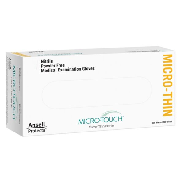 Micro-Touch Micro-Thin Large Nitrile Exam Gloves by Microflex, Part 6034313 - Image 2