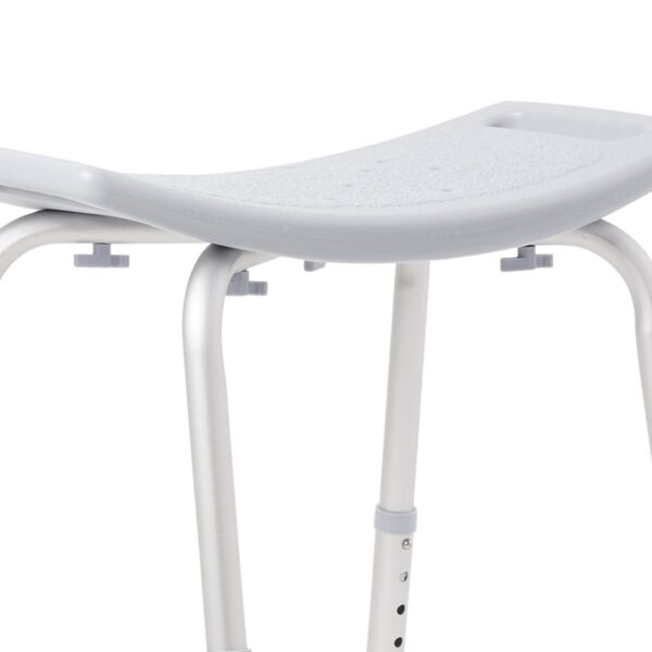 McKesson Aluminum Frame Bath Bench with 19-1/4 Inch Seat Width and Adjustable Height - Image 4