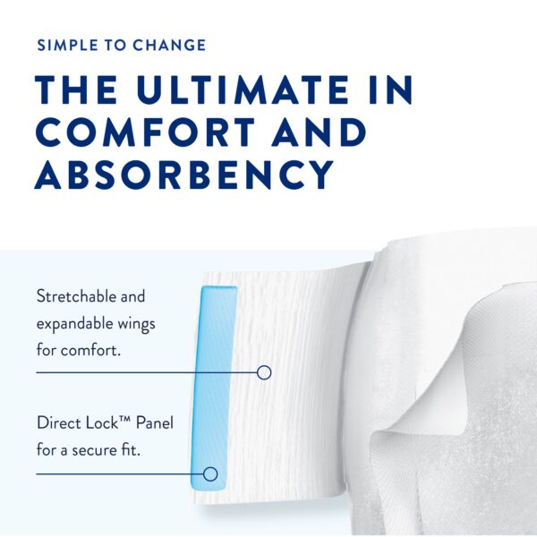 Prevail Air Unisex Adult Incontinence Brief Size 3 / X-Large by Prevail, Part #PVBNG-014CA - Image 3