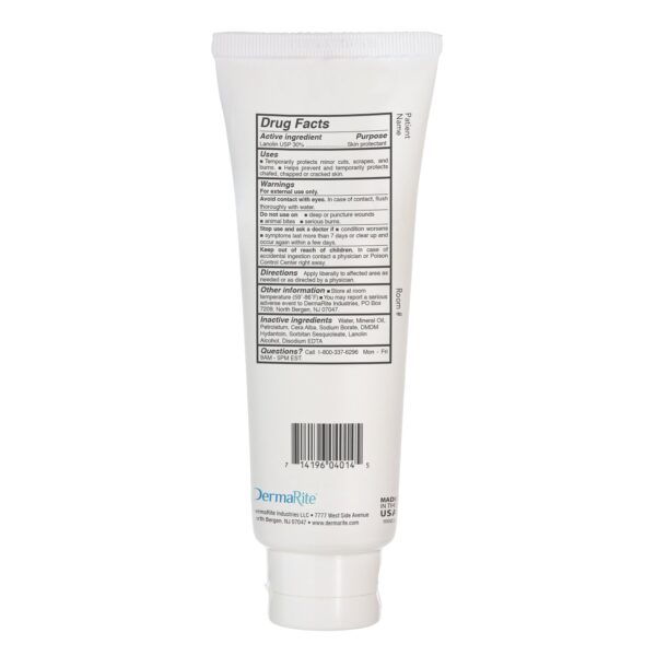 Lantiseptic Dry Skin Therapy Skin Protectant 4 oz. Tube with Lanolin Scent - Moisturizing and Rash Relief - Image 2